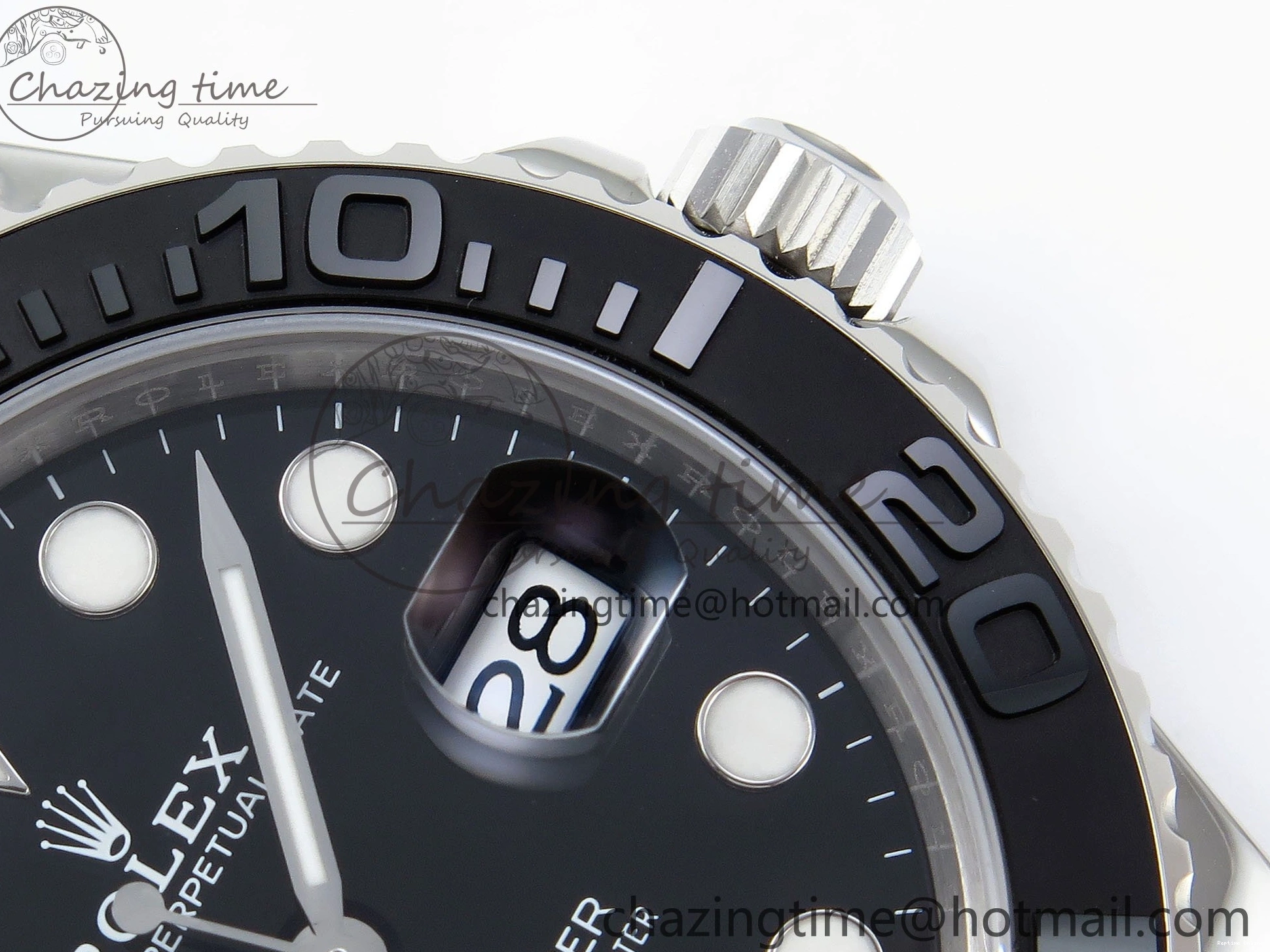 0801 Cozy Yacht-Master 42mm 226659 TEDF 1:1 Best Edition 3D Black Ceramic Bezel on Oysterflex Strap VS3235 (Gain Weight) 1675